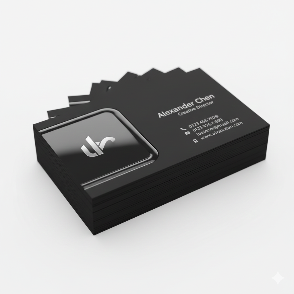 Visiting UV Card (Spot UV finish)